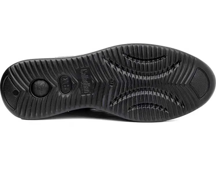 Leather Platform Sneaker With Side Zipper 1 Image