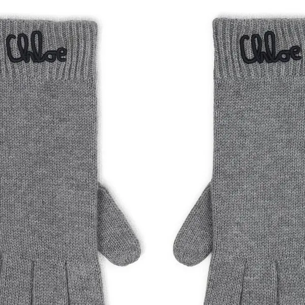 KNITTED COTTON GLOVES 2 Image