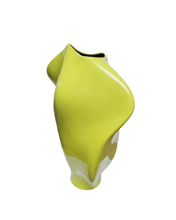 The Tear Vase - Lime Green 1 Image