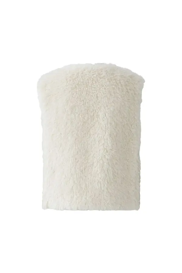 Faux Fur Waistcoat 1 Image
