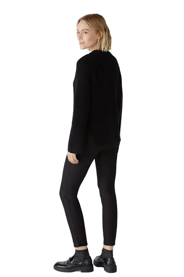 Ribbed knit Long Sleeves Pullover 2 Image