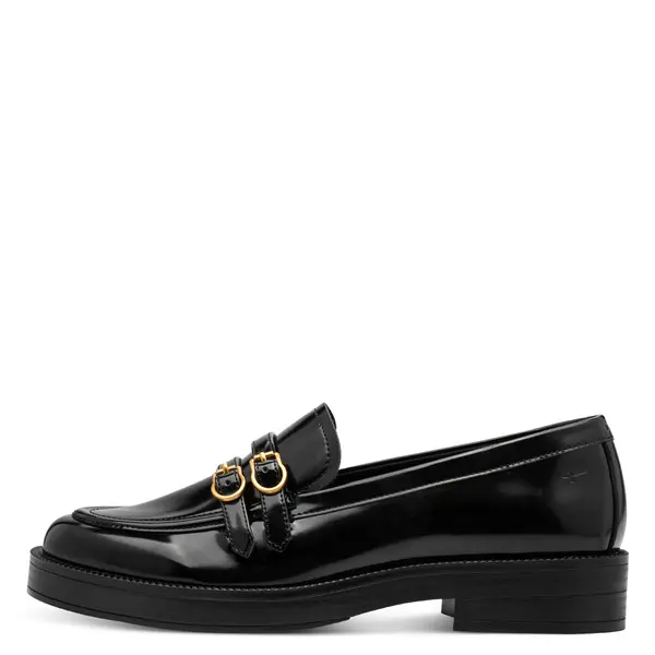 Patent Loafers with Buckle Detail 4 Image