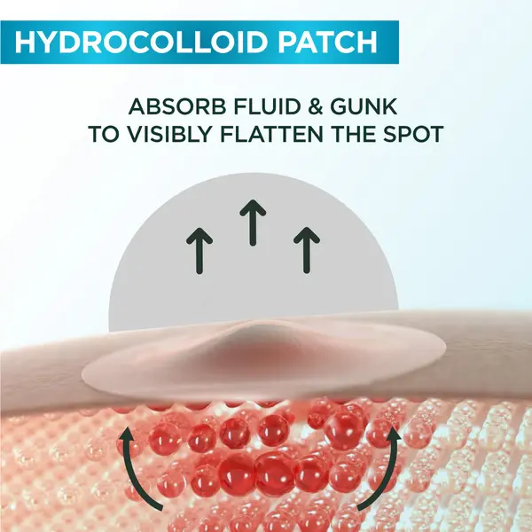 Skin Active Fast Clear Invisible Pimple Patch 8 Hours Hydrocolloid  8 Image