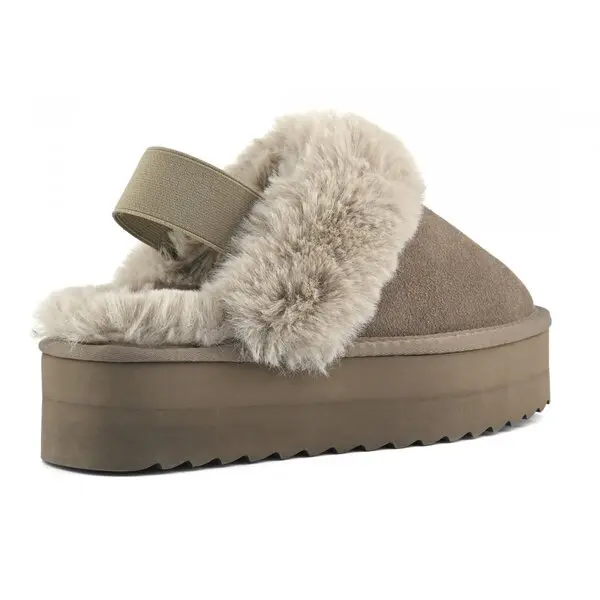  platform sole Furry slipper 1 Image