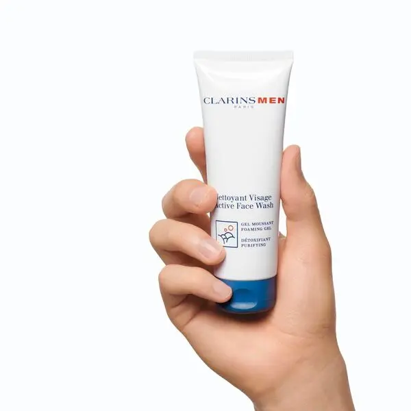 ClarinsMen Active Face Wash - Gentle, Cleansing, + Foaming Face Wash for Men 1 Image