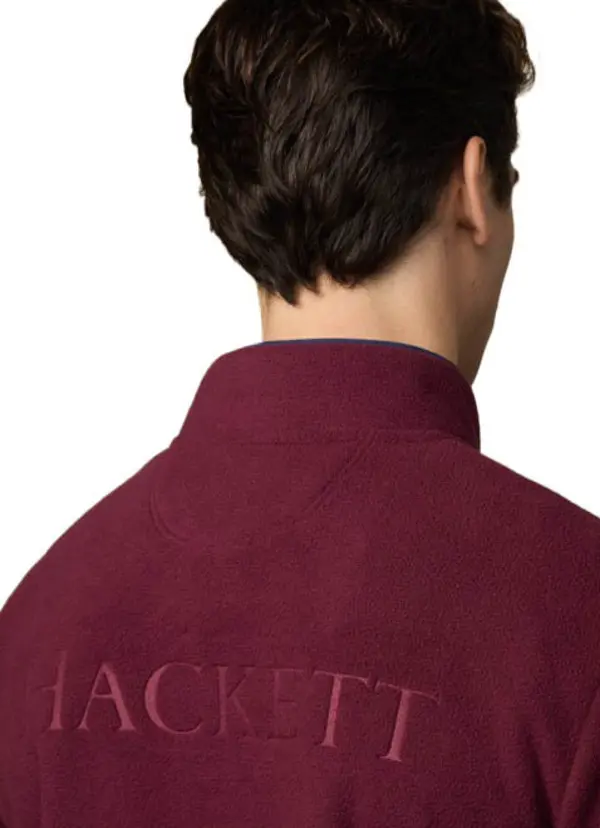 1/4 Zip Pullover with 'H' Logo 2 Image