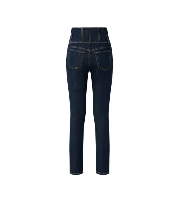 High Waist Slim Fit Jeans 1 Image