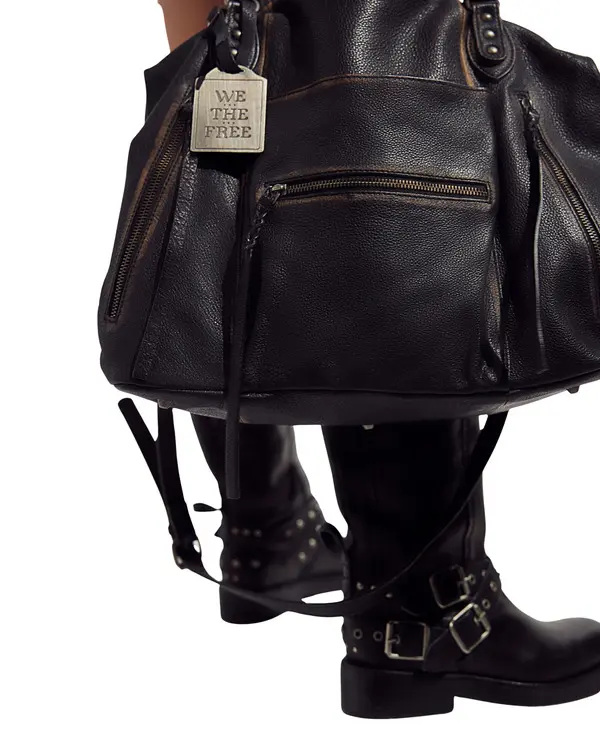 Emerson Vintage Leather Tote Bag 2 Image