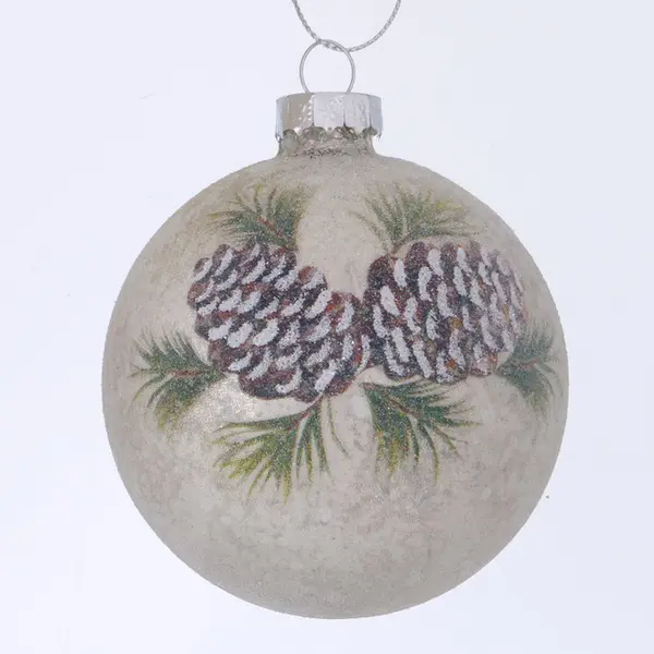 Christmas Ball Holly 1 Image