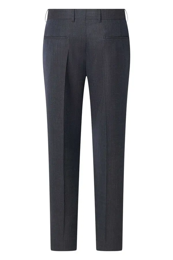 Versatile Textured Tailored Trousers 1 Image