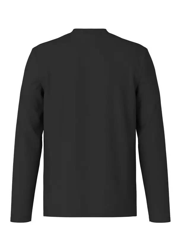 Long Sleeves Basic Sweater 4 Image