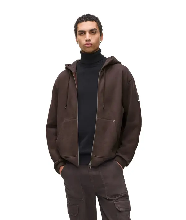 Zip-up hoodie With Kangaroo pockets 5 Image
