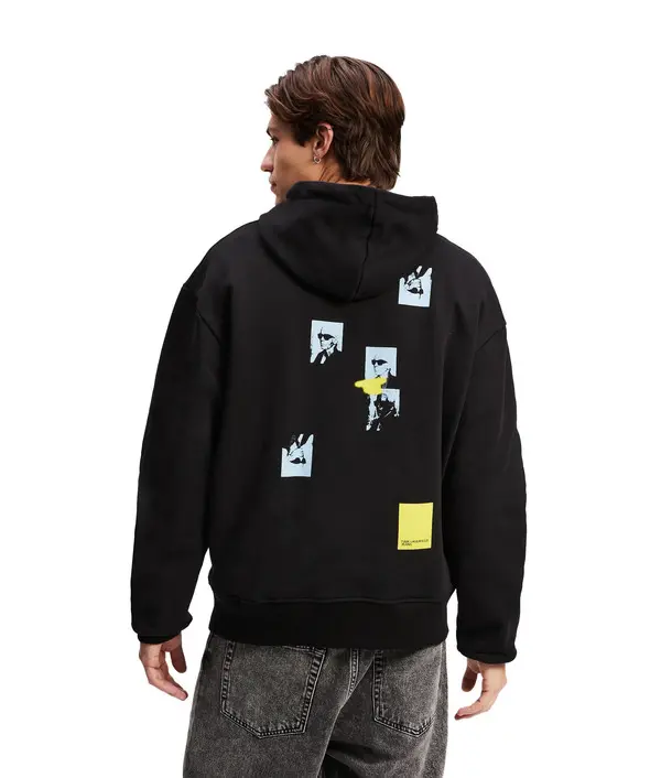 Graphic Print Hoodie 1 Image