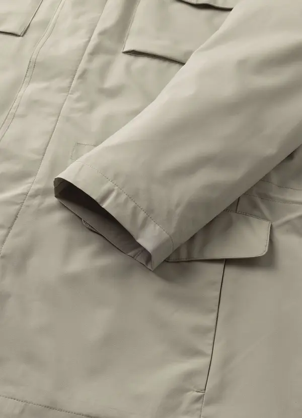 High-Collar Jacket with Pockets 2 Image