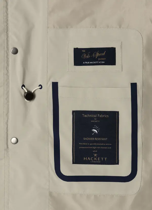 High-Collar Jacket with Pockets 3 Image