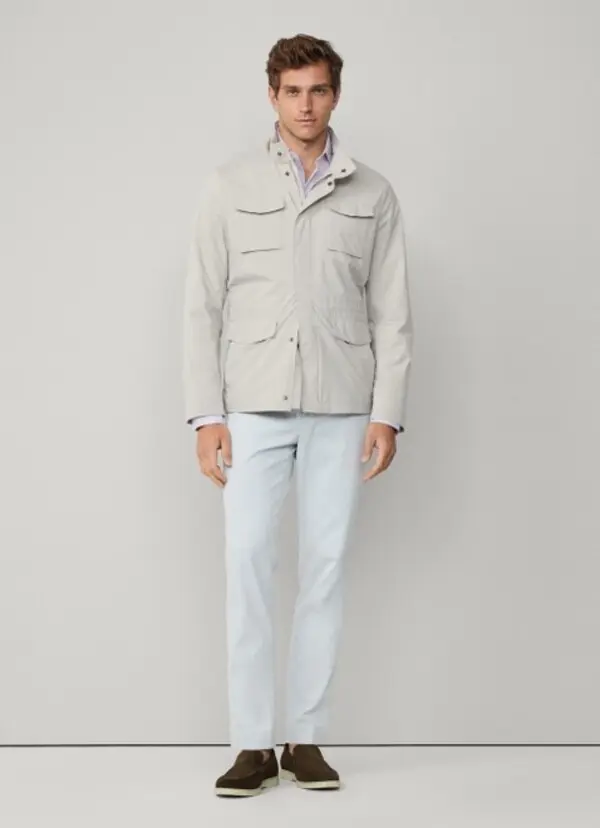 High-Collar Jacket with Pockets 5 Image