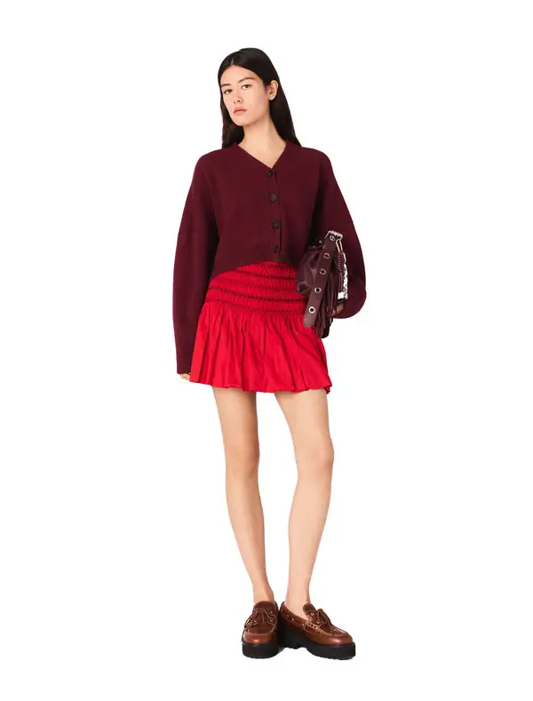 Bubble Skirt with Smocked Waist 2 Image