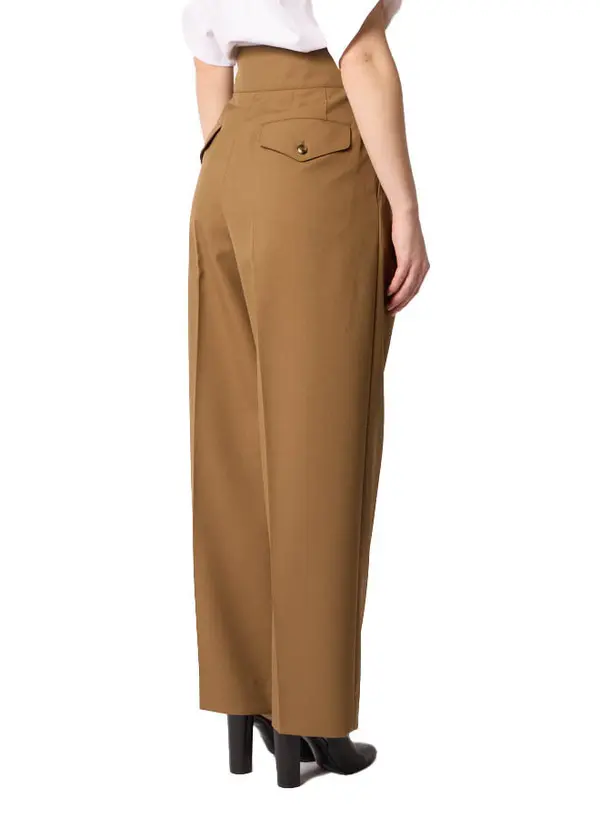 Suit Trousers with Buckle Belt 7 Image