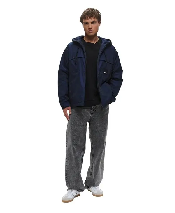  Hooded Windbreaker Jacket 2 Image