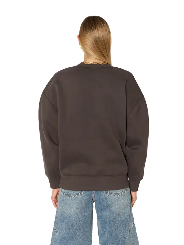 Oversized Sweatshirt with "The Coolest Girl" Print 1 Image
