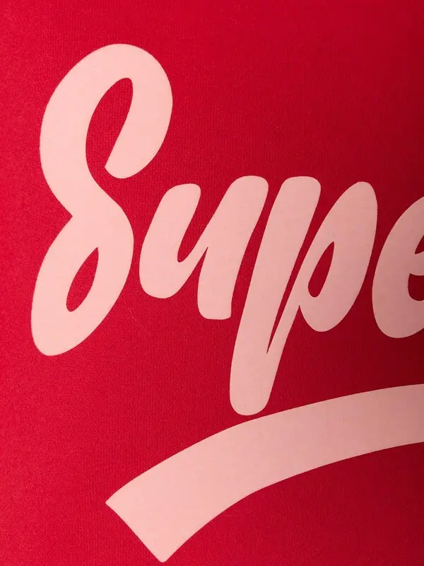 Oversized Sweatshirt with "SUPERCOOL" Print 3 Image
