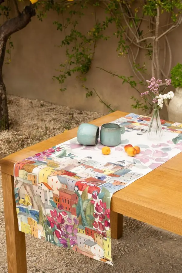 TABLE RUNNER 50X150 CM LINEN 1 Image