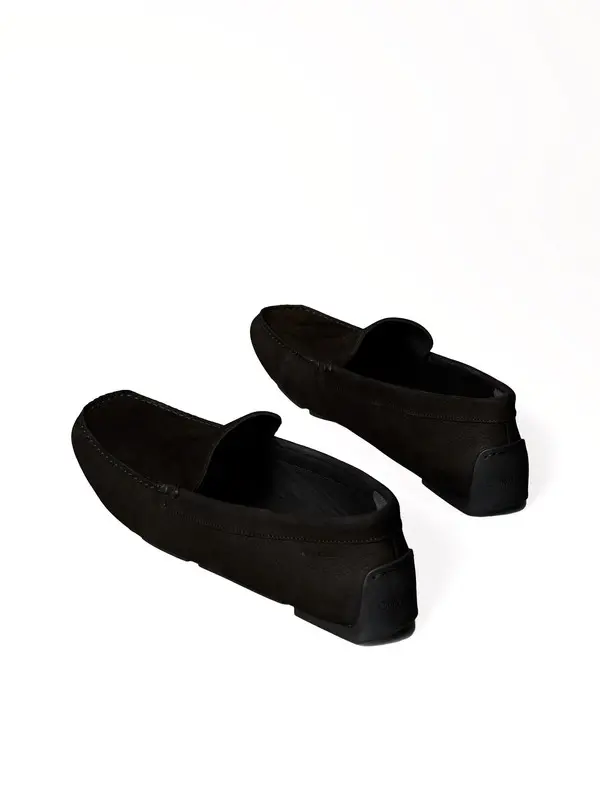 Leather Moccasin Driving Shoes 4 Image