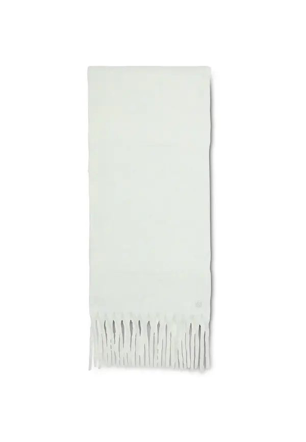 Wool Blend Emblem Logo Scarf 3 Image