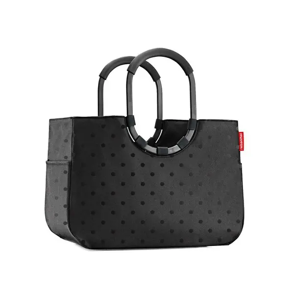 L frame raffia loopshopper - black   1 Image