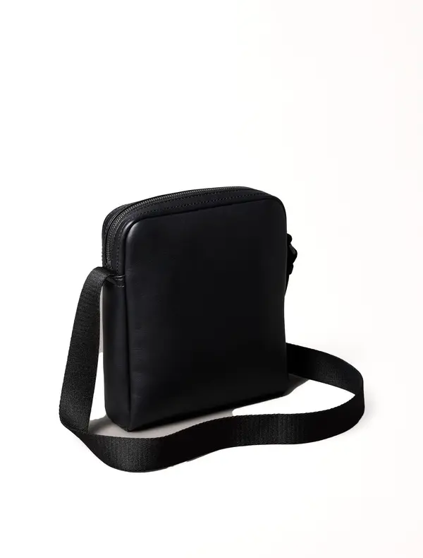Embossed Monogram Logo Reporter Bag 3 Image