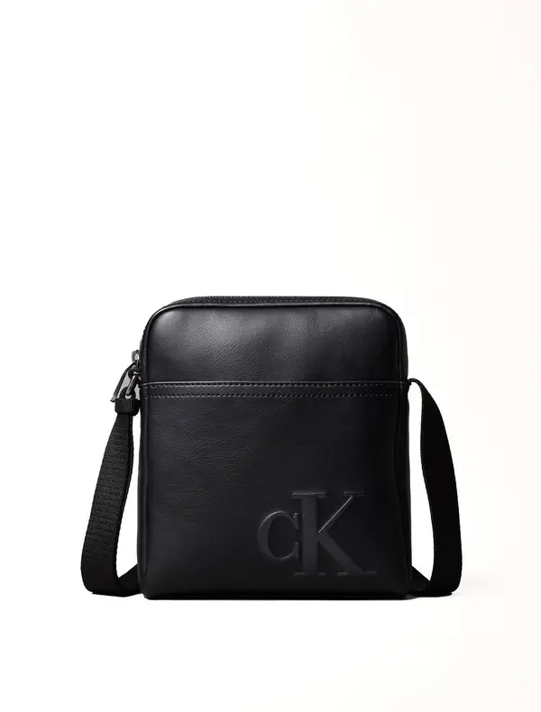 Embossed Monogram Logo Reporter Bag 4 Image