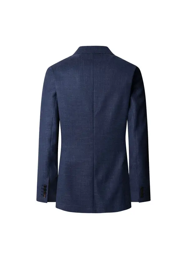 Wool Linen Stretch Jacket 1 Image