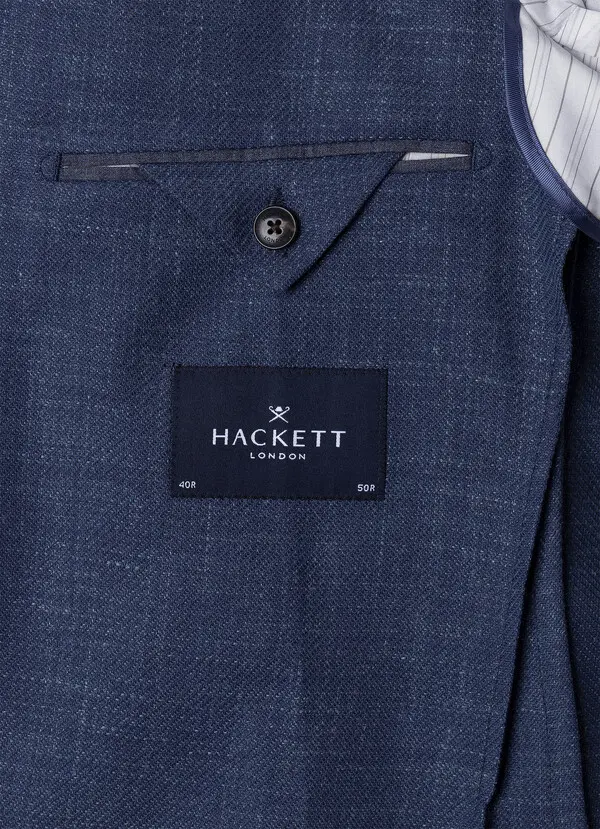 Wool Linen Stretch Jacket 2 Image