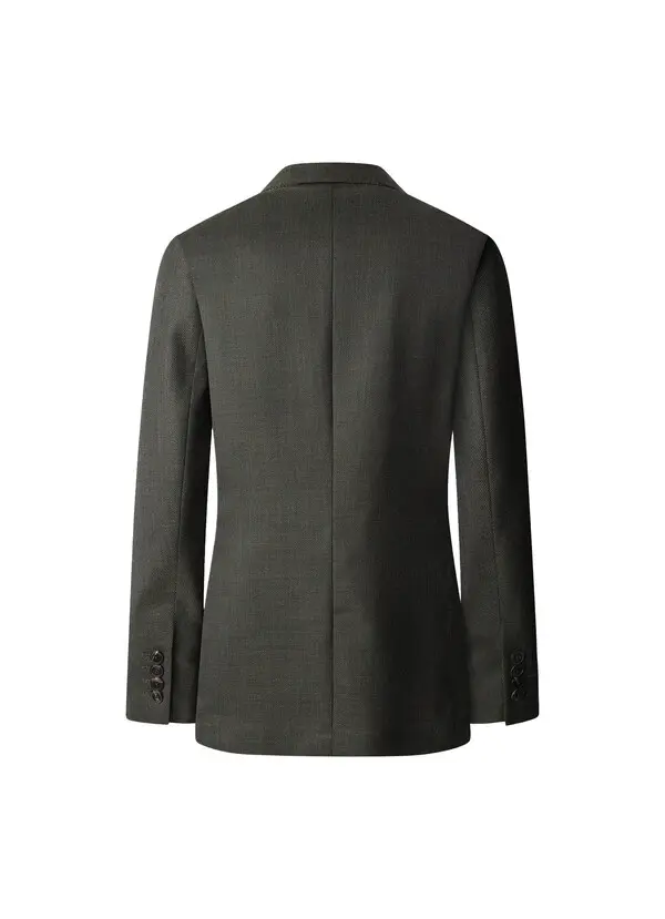 Hybrid Zip-Out Liner Textured Blazer 1 Image
