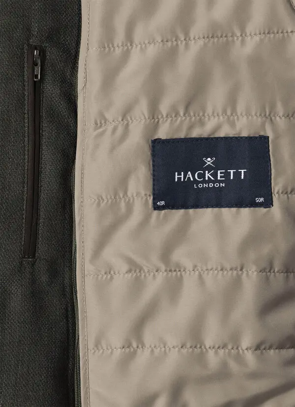 Hybrid Zip-Out Liner Textured Blazer 3 Image