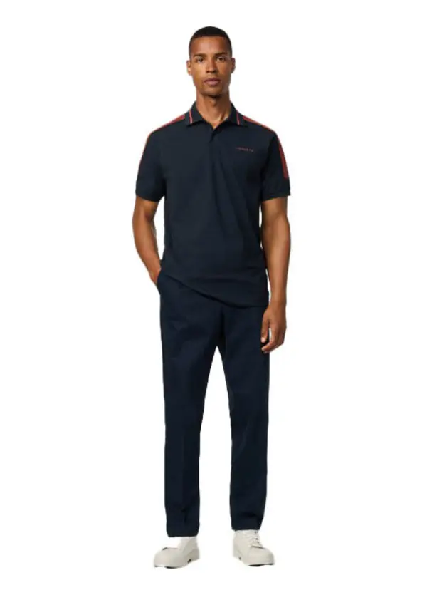 Classic Fit Short Sleeve Tape Polo 1 Image