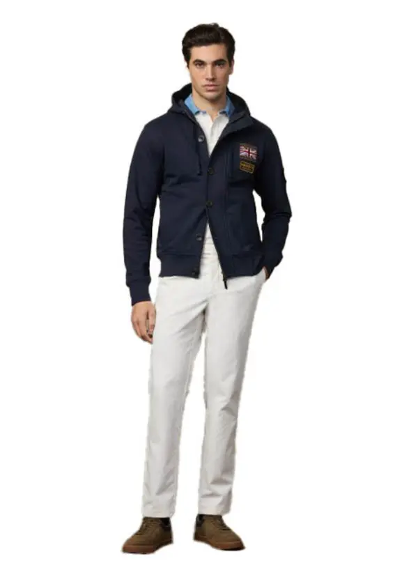 rally hooded Sweat Jacket 1 Image