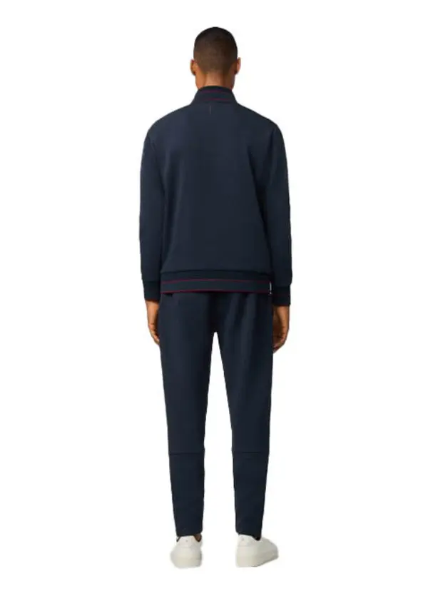 Sporty Stand-Collar Knit Bomber 2 Image