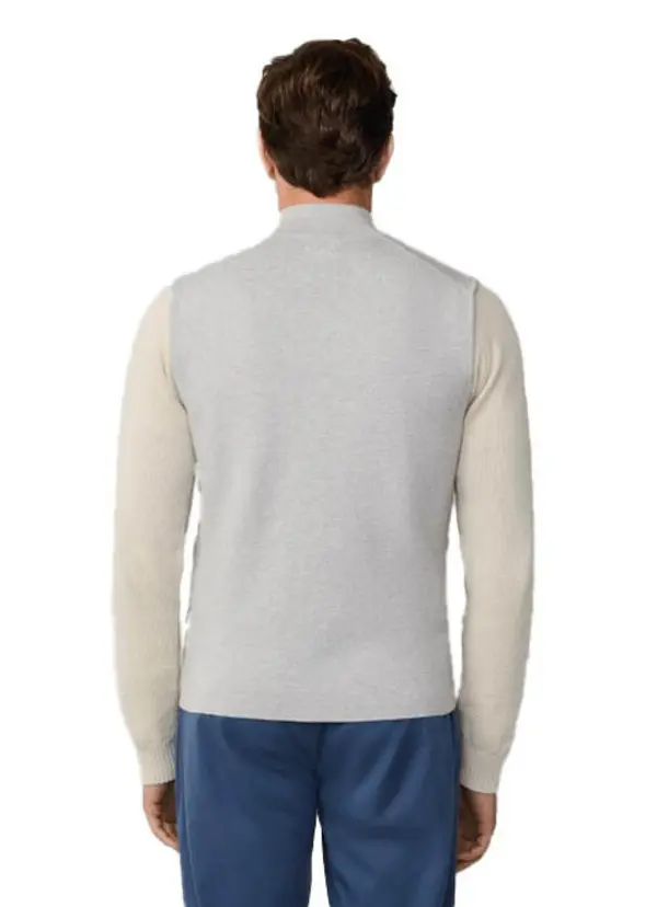 Full-Zip Knit Vest/Waistcoat 2 Image