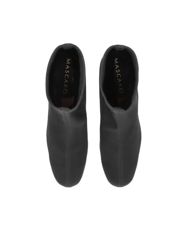 Block Low Heel Suede Ankle Boots 1 Image