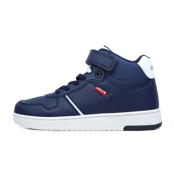 High-Top Sneaker with Hook-and-Loop Strap - Junior 1 Image