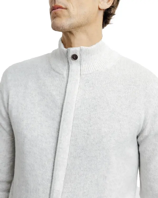 Stand-up Collar Zip-up Jacket 1 Image