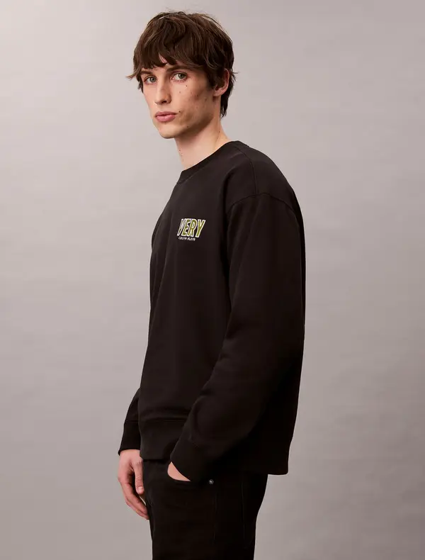 Premium Fleece Logo Sweatshirt 3 Image