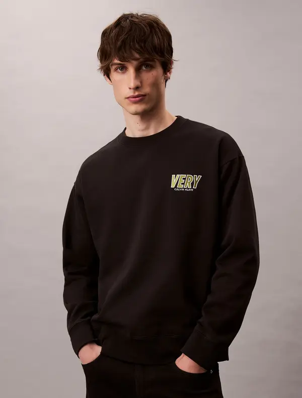Premium Fleece Logo Sweatshirt 5 Image