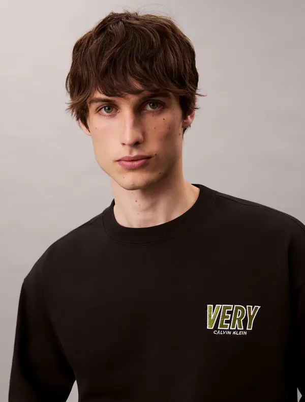 Premium Fleece Logo Sweatshirt 6 Image