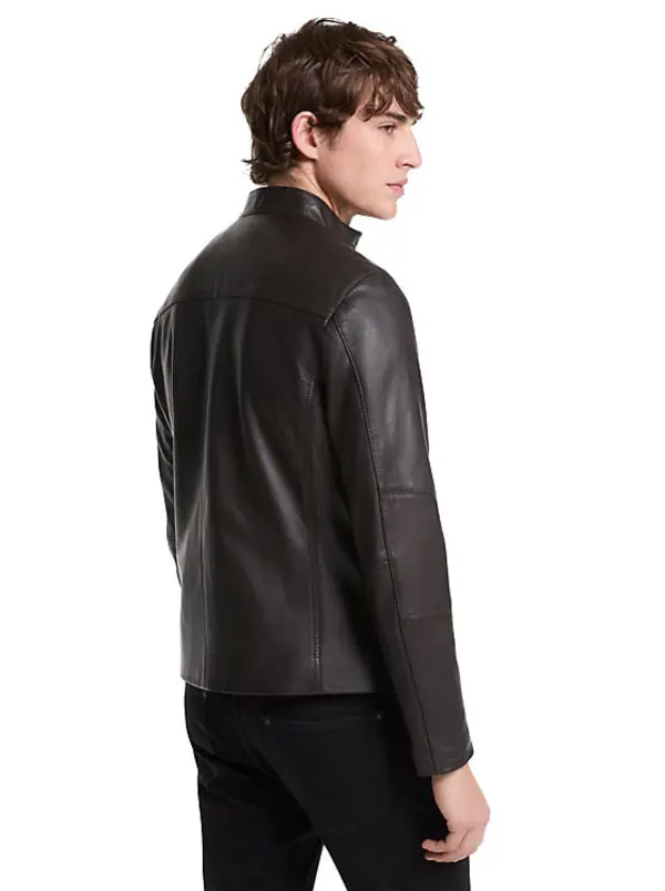 Leather Racer jacket 1 Image