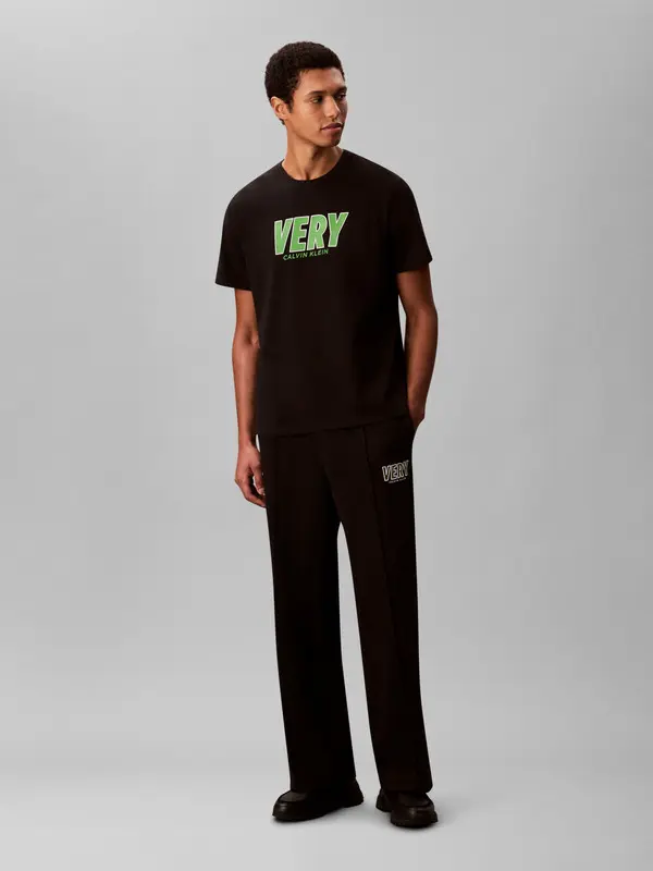 Wide-Leg Track Joggers with Logo 2 Image