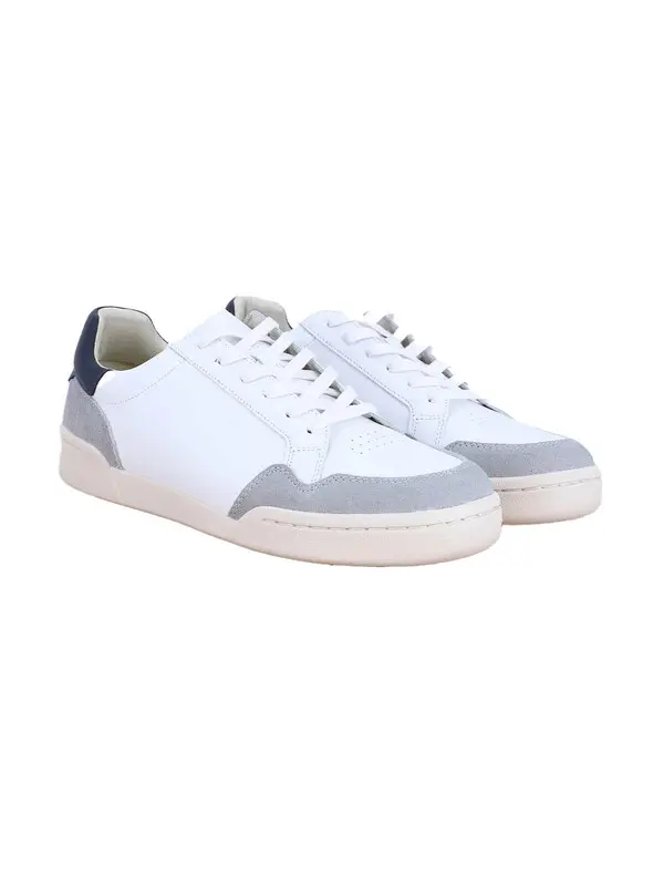 Leather Lace Up Sneakers 1 Image