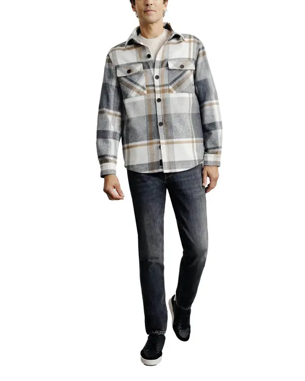 Straight Cut Large Check Shirt 1 Image
