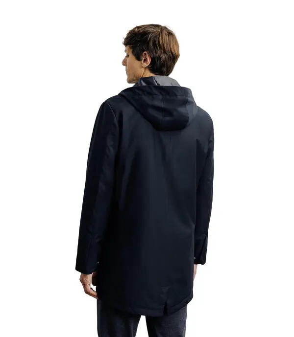 Lightweight Hooded Parka Coat 2 Image